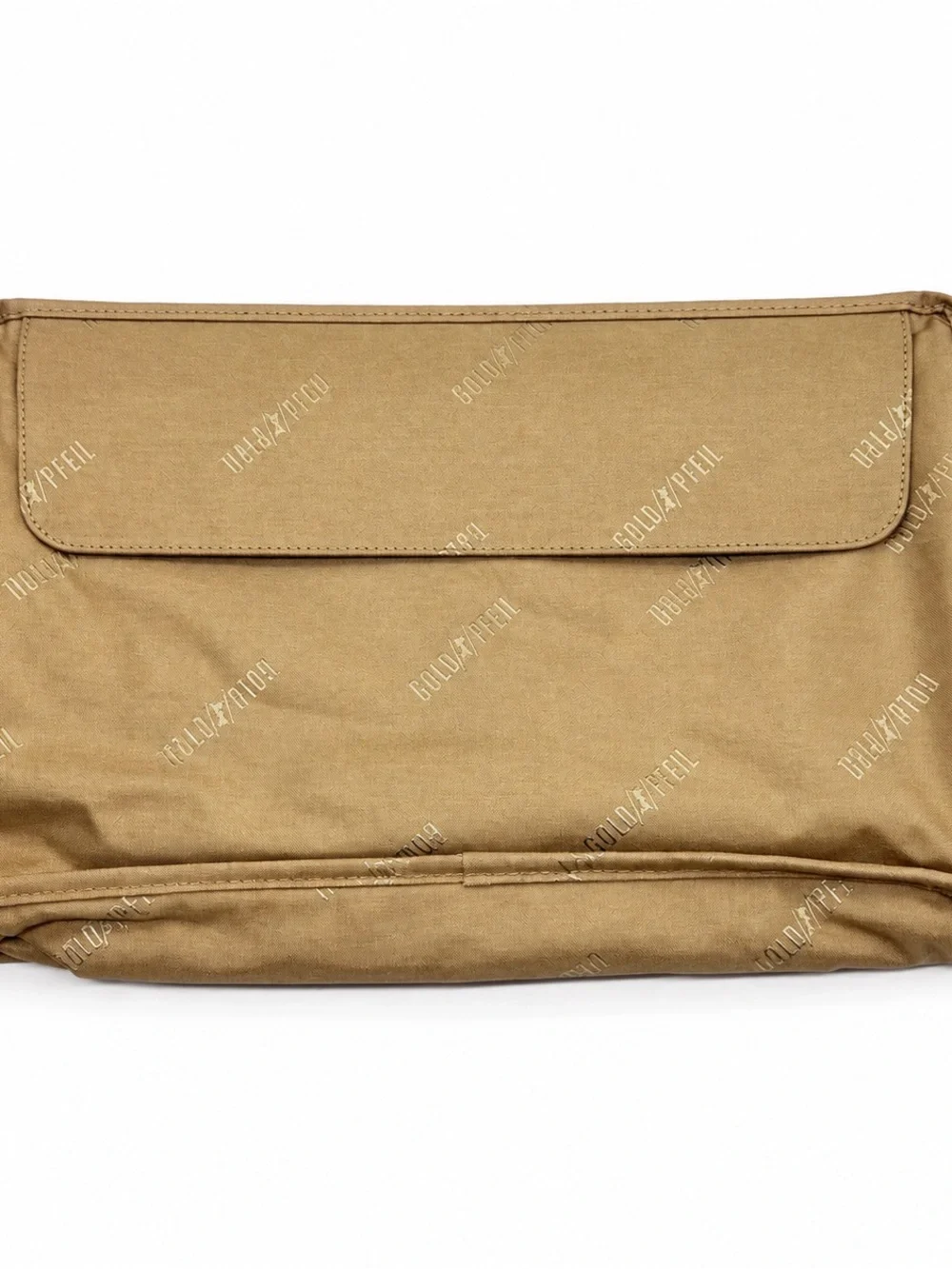 Vintage Gold Pfeil Leather Attache Briefcase Combination Lock Shoulder Strap
